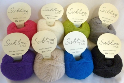 Sublime Lace Shade 400 Polka Dot x 25 gms - Cricklade Crafts