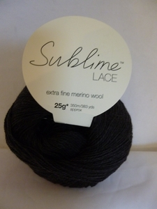 Sublime Lace Shade 398 Cinder x 25 gms - Cricklade Crafts